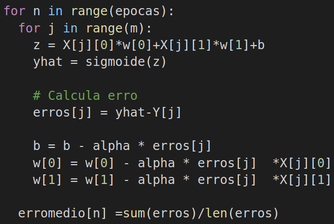 etapa de aprendizado etapa de aprendizado