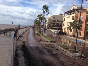 Aftermath of hurricane Odile