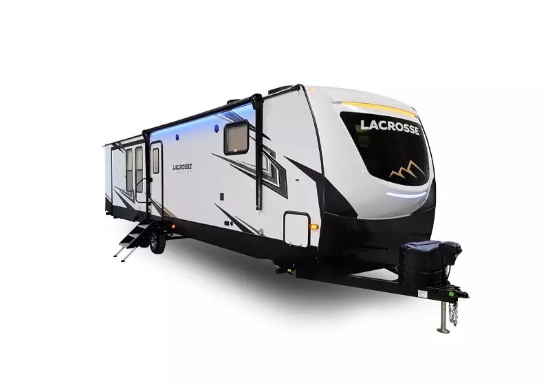 Travel Trailers With Large Rear Kitchens Prime Time LaCrosse 3411RK Exterior