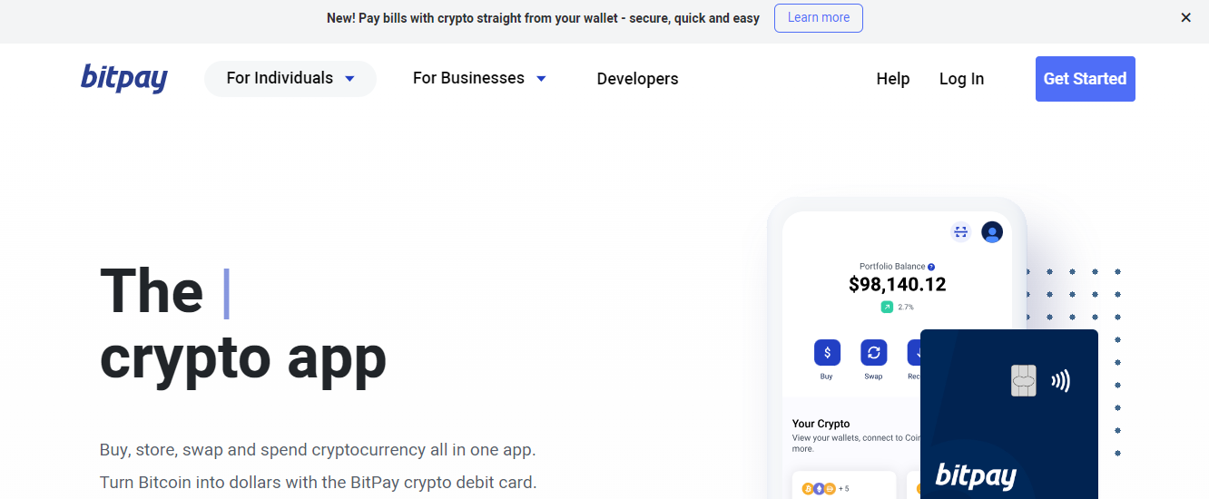 Bitpay Blockchain App