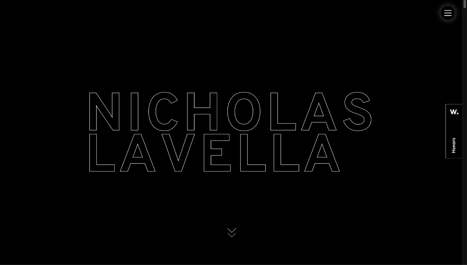 freelancer website example, Nicholas Lavella