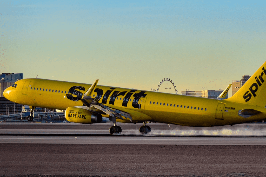 A yellow spirit airlines aircraft, is spirit airlines safe