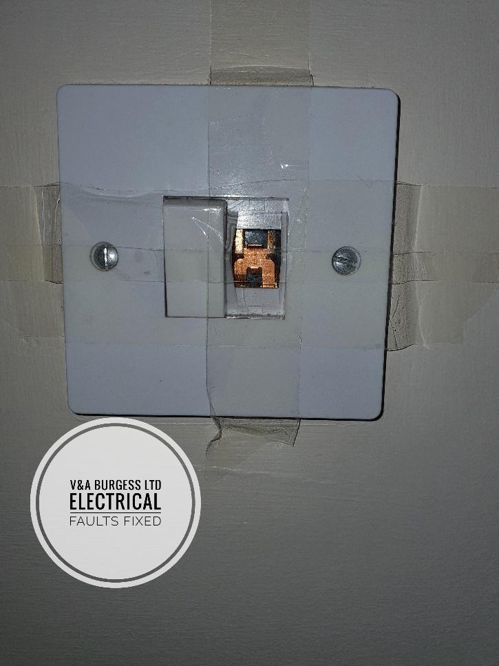 Electrical Faults Fixed Liverpool - Faulty Light Switch