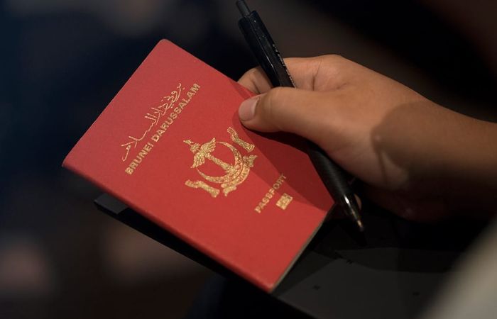 Brunei Darussalam visa fee - passport