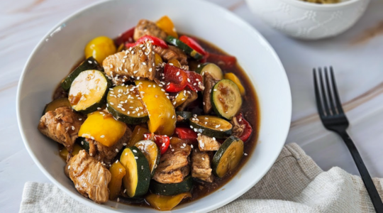 Poulet Kung Pao à la mijoteuse