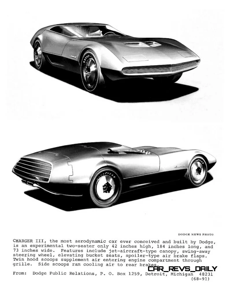 Dodge Charger III Concept Car front