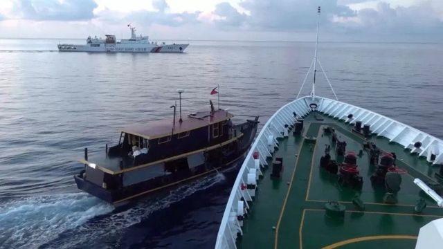 Căng thẳng gia tăng ở Biển Đông dẫn đến va chạm tàu ​​thuyền