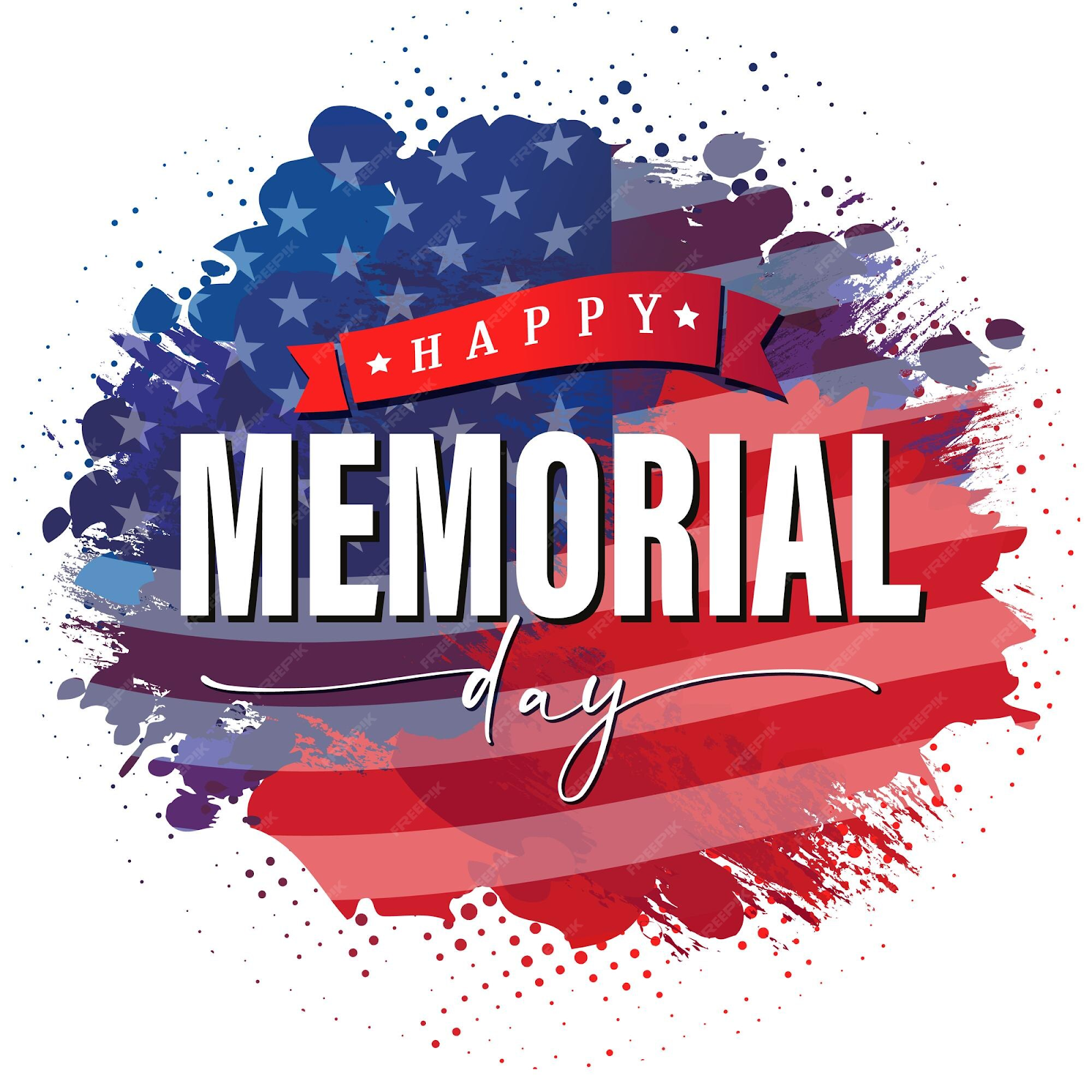 Happy Memorial Day Graphic