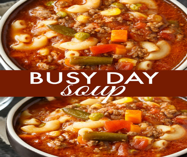 Busy Day Soup recipe