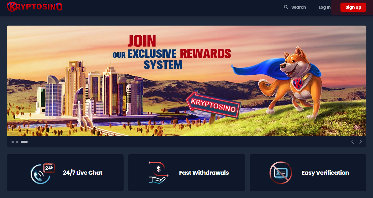 Kryptosino Casino Honest