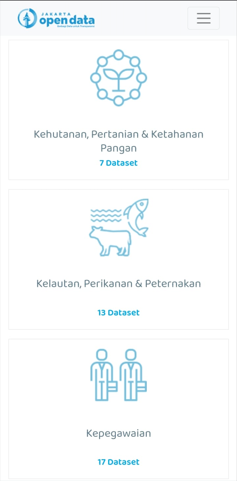 Portal Data Terpadu Pemerintah Provinsi DKI Jakarta. Sumber:&nbsp;Open Data Jakarta