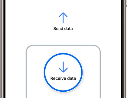 Receive data highlighted