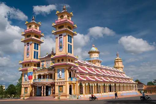 Cao Dai Temple near Ho Chi Minh