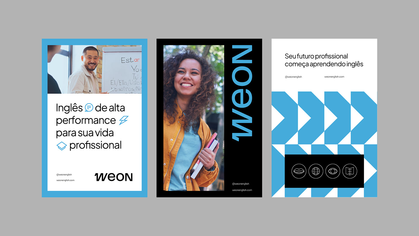 Artifact from the Exploring Weon: Simplicity with Style in Branding in E-Learning article on Abduzeedo