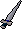 Decorative sword (white)