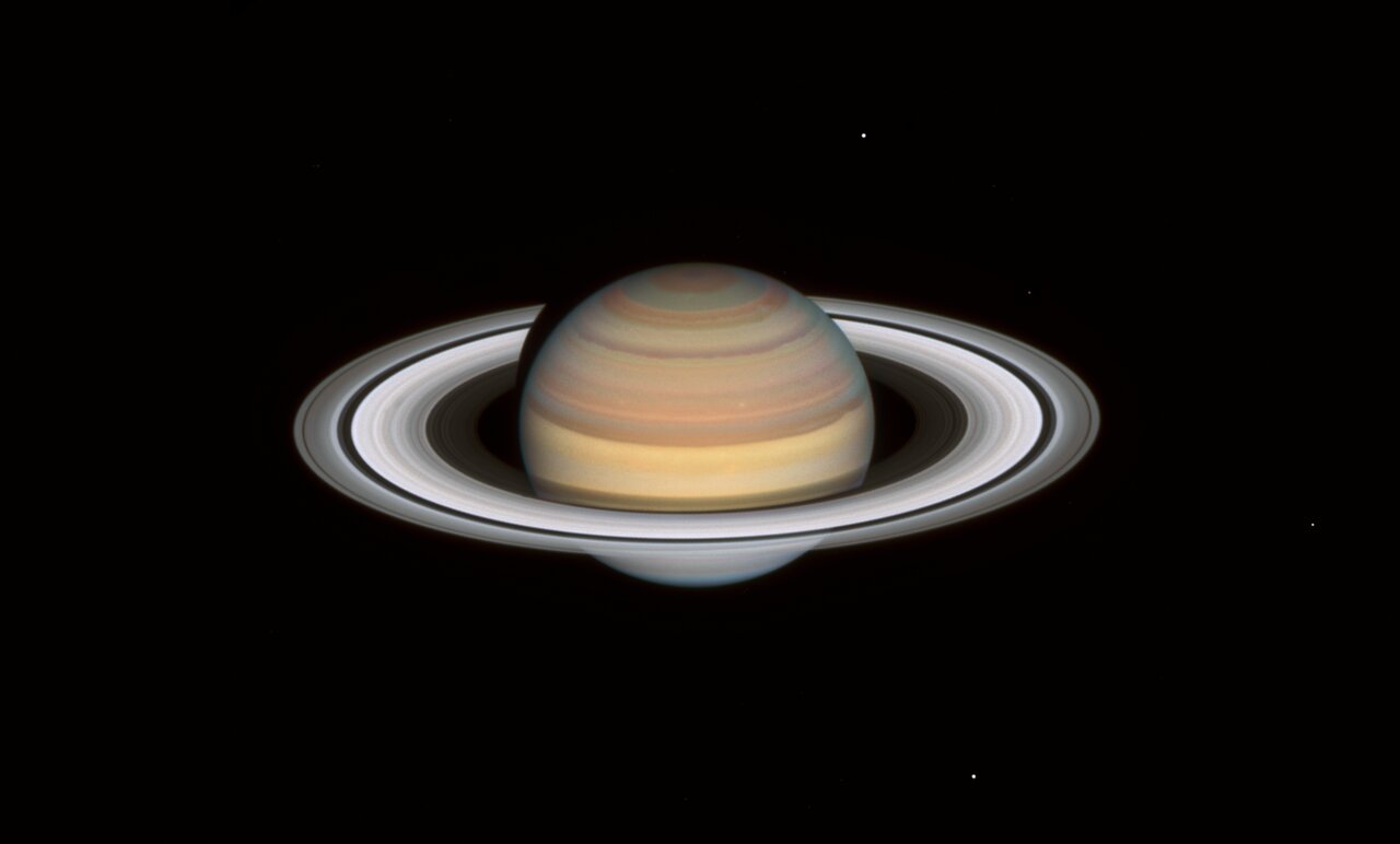 2021 Hubble Telescope image of Saturn