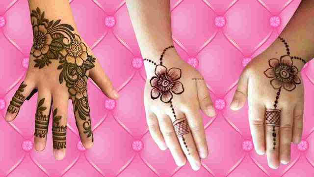 BACCHON KE LIYE KHUBSURAT MEHNDI DESIGN