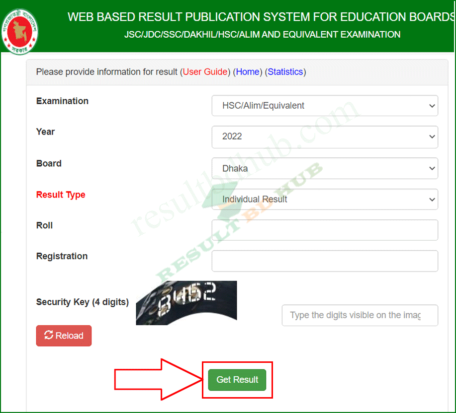 Dhaka Board HSC Result 2024 (নাম্বার সহ রেজাল্ট দেখুন)