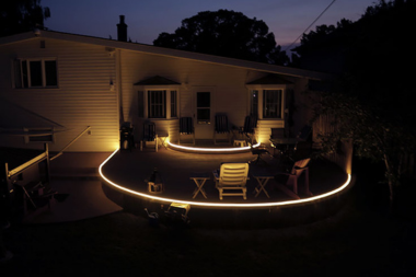 smart lighting design for composite deck outdoor living space ideas custom built michigan