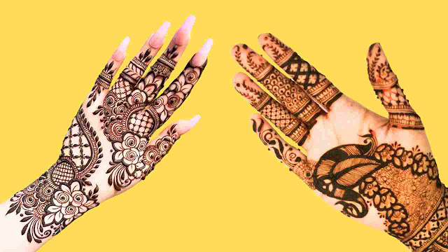 Suhaagan ke liye navratri special mehndi