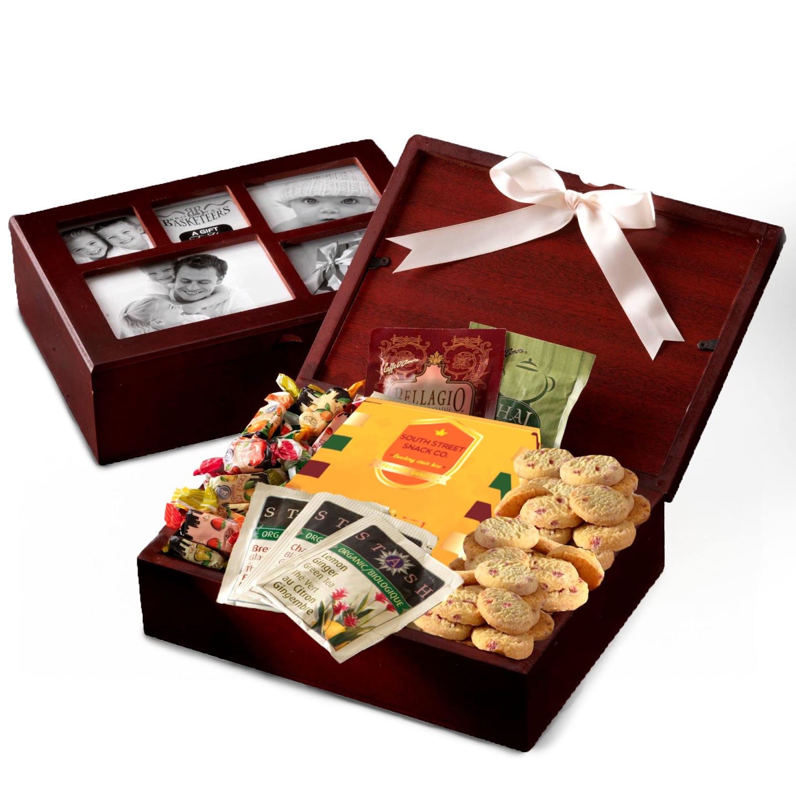 Broadway Basketeers Photo Gift Box with Lid