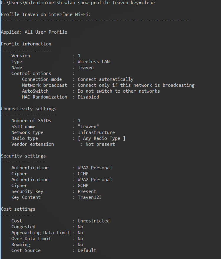 revealing wi-fi secrets: accessing passwords for connected networks in windows/linux