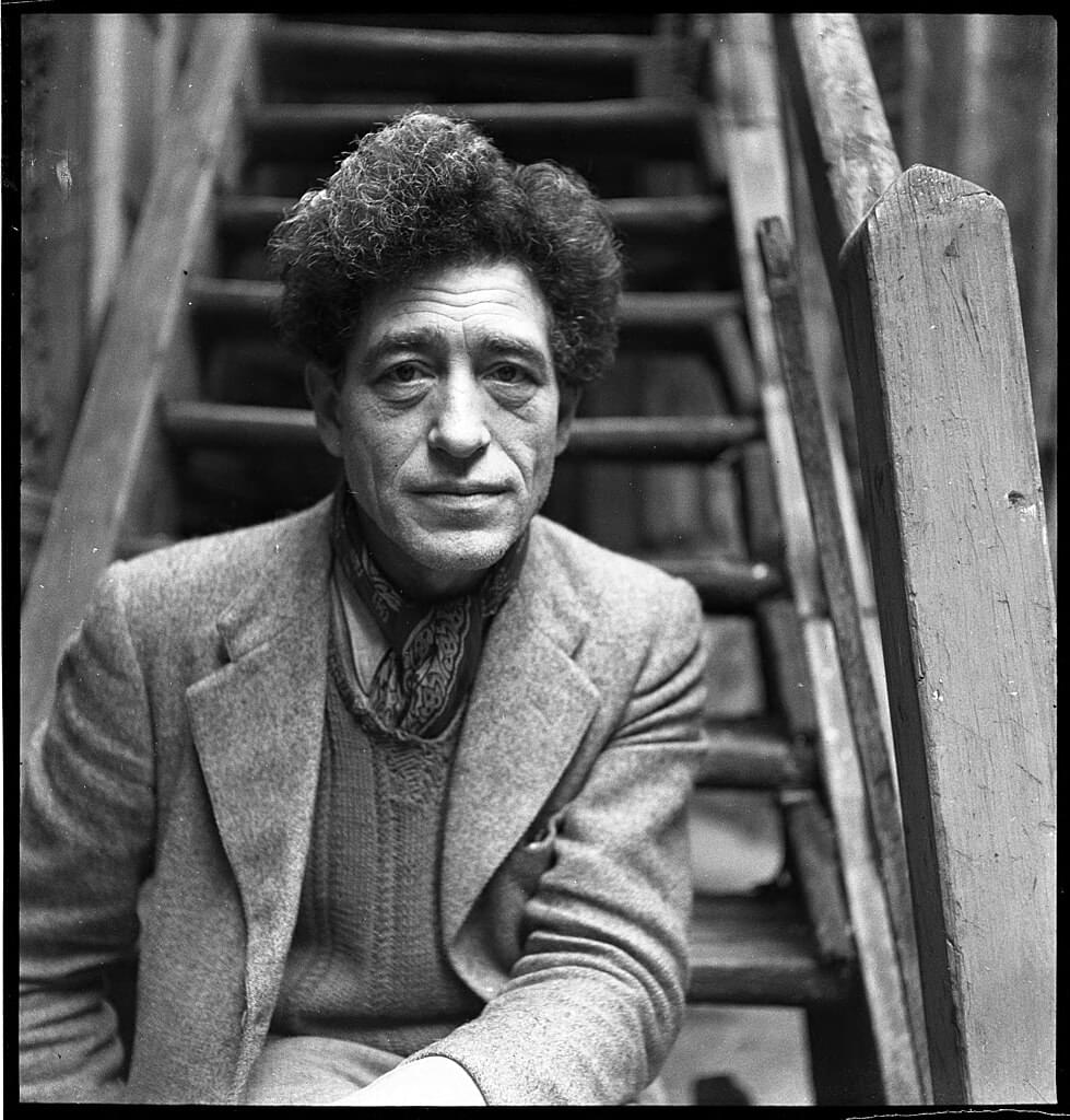 Alberto Giacometti by Emmy Andriesse, 1948