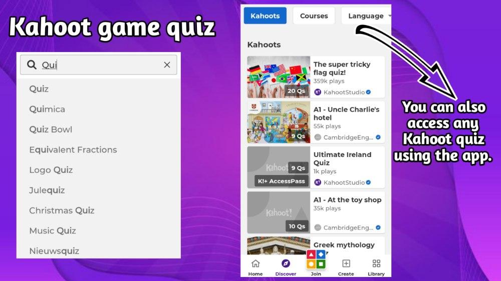 Kahoot Games Quiz