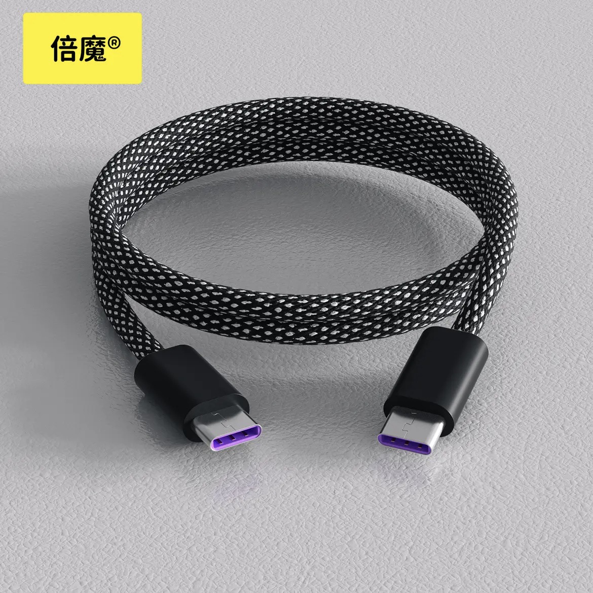Dây Cáp Sạc Cuộn Tròn gấp gọn - C - C