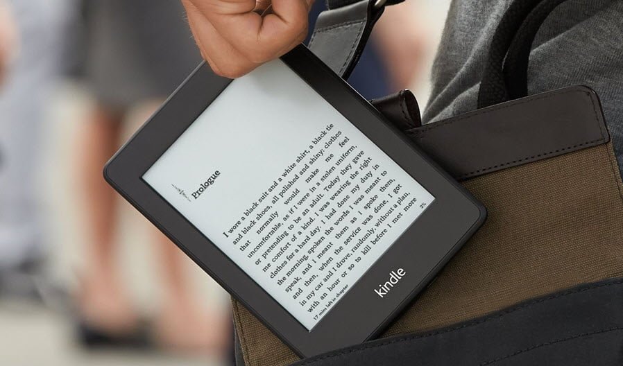 Máy đọc sách Kindle nhỏ gọn, tiện lợi