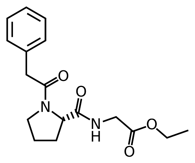 Source: N-Phenylacetyl-L-prolylglycine ethyl ester - Wikipedia