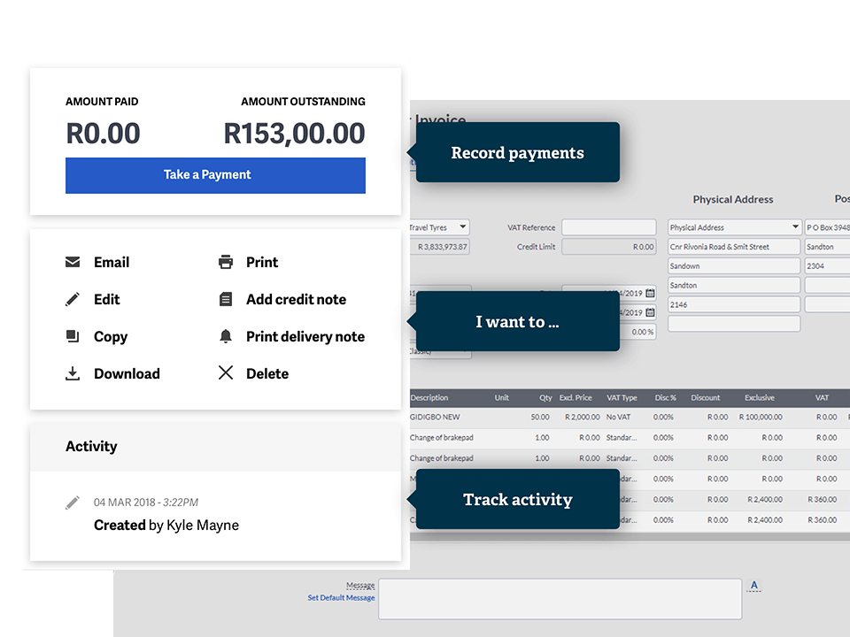 3 - Track Invoice Status and Send Payment Reminders