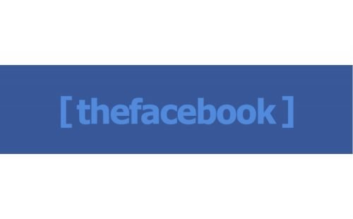 Le logo Facebook en 2004