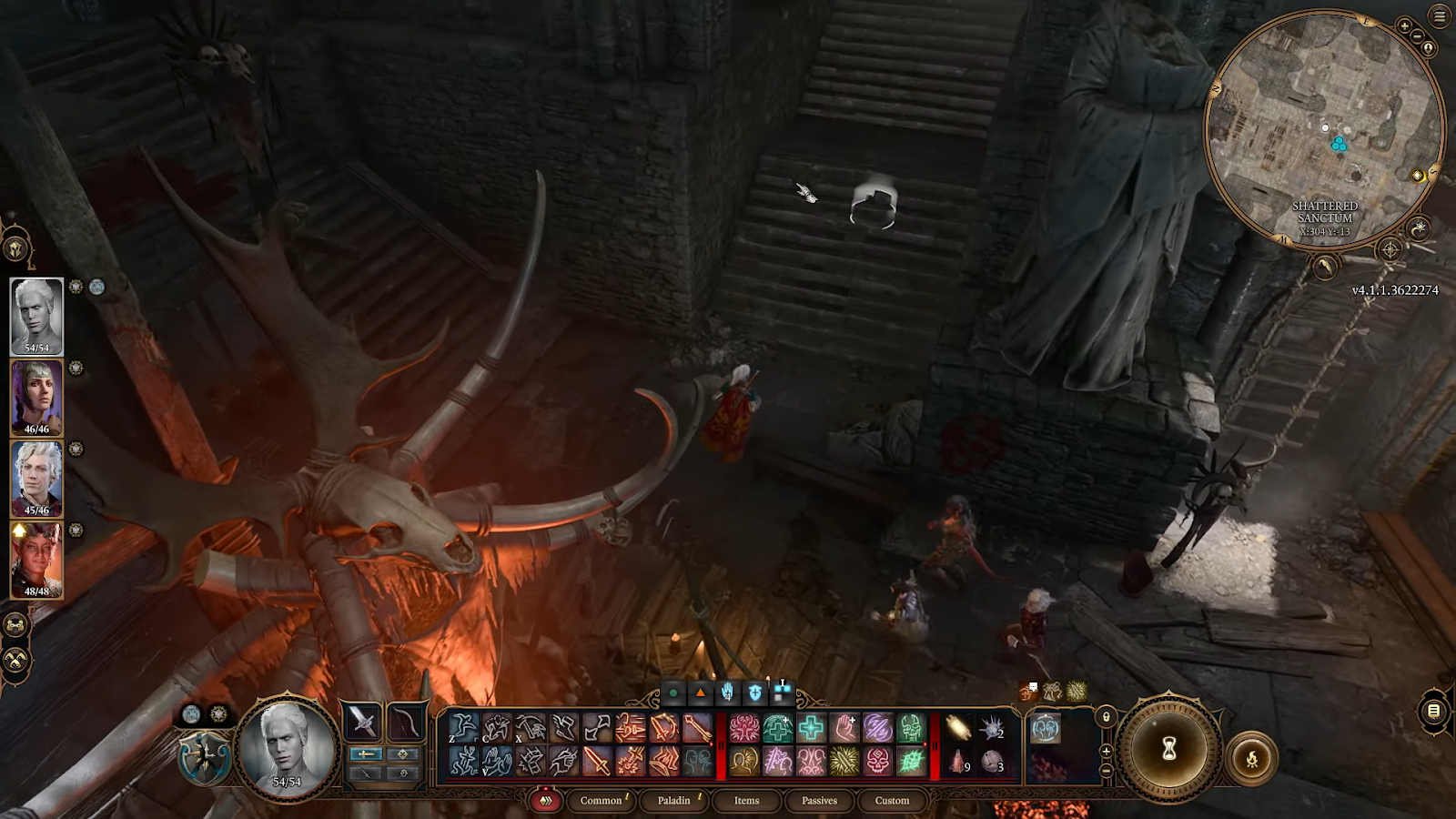 A screenshot of the steps that lead to the Worg Pens in Baldur's Gate 3. 