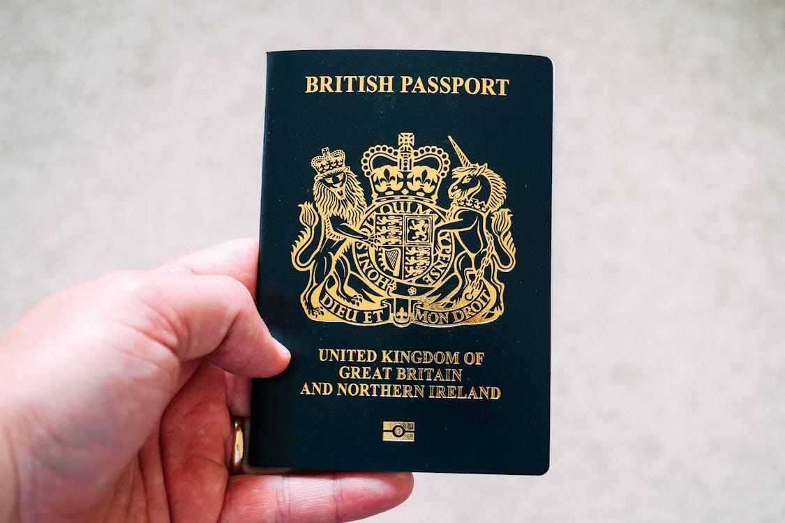 A Picture of a Typical British Passport