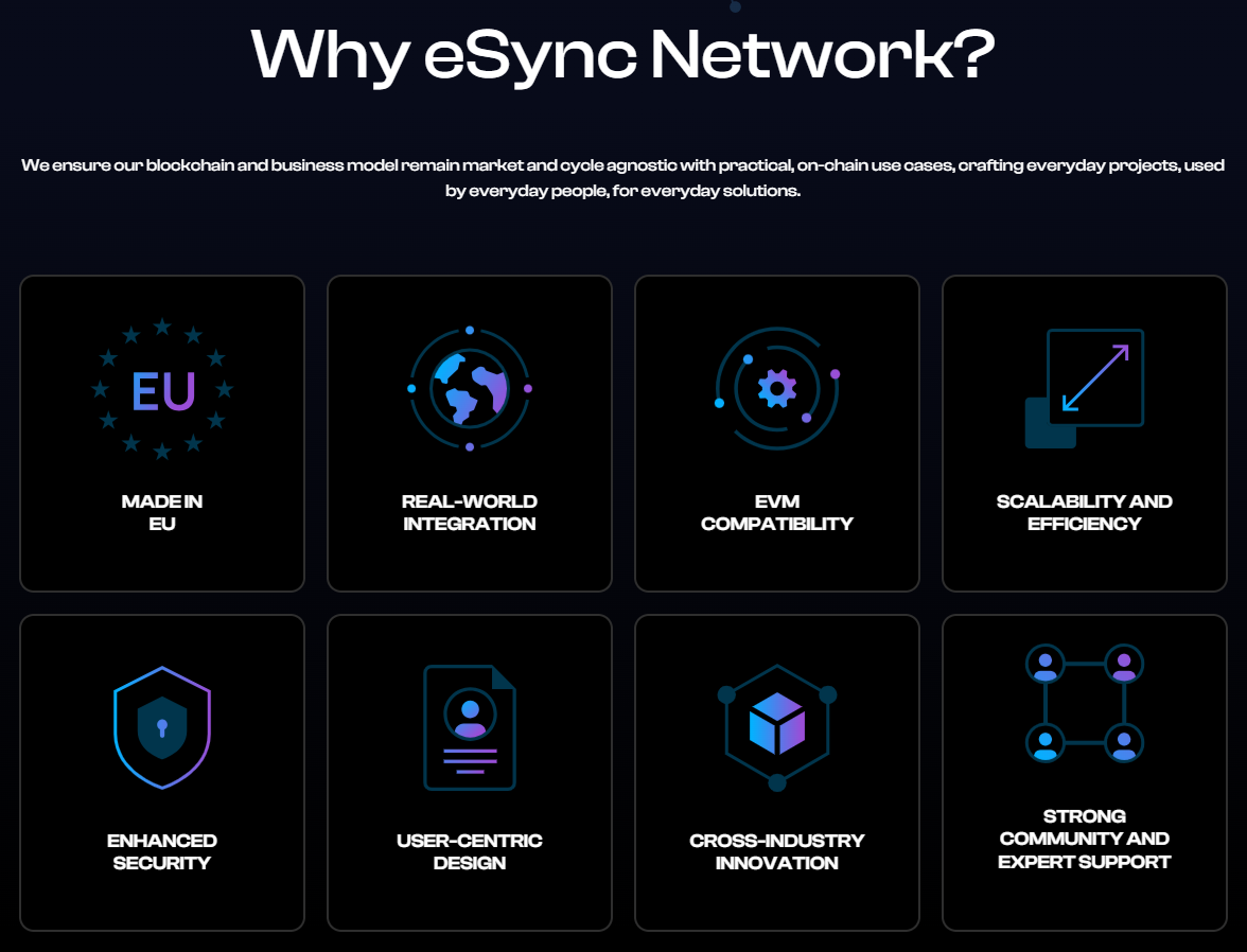 eSync Network Website