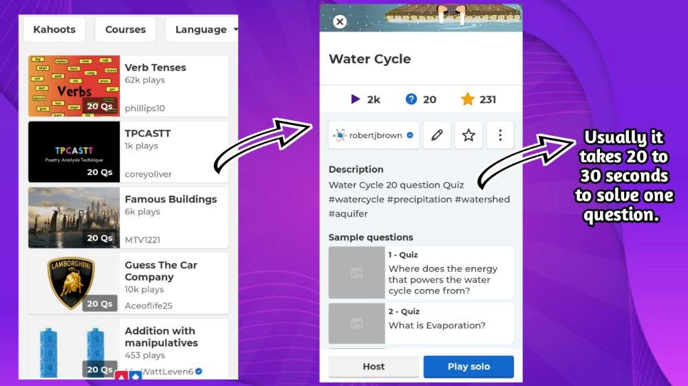 How Long Does A 20 Question Kahoot Take
