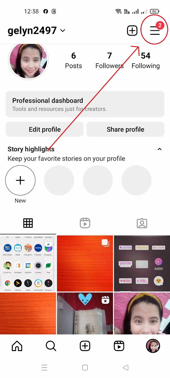 How to See Who Saved Your Instagram Post - Menu