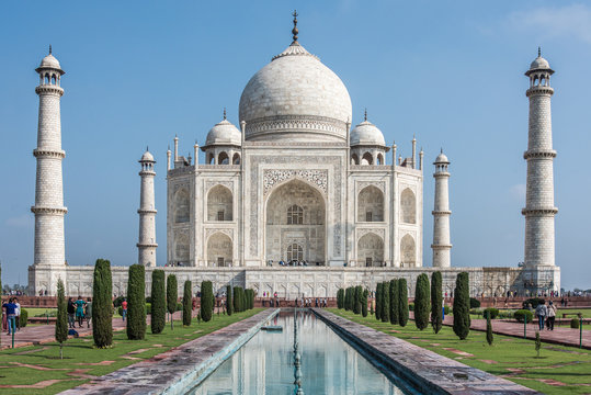 Taj Mahal and ist architеctural architecture