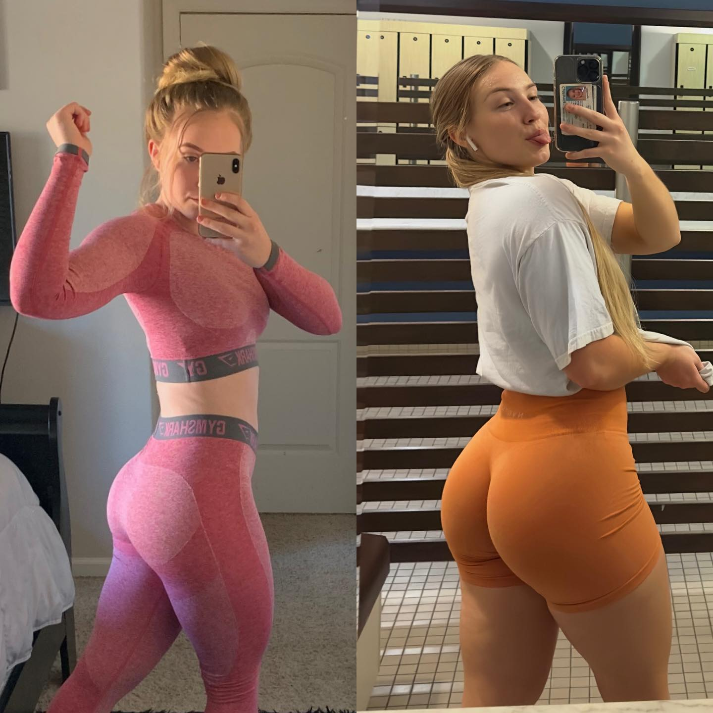 Booty Gains Before and After