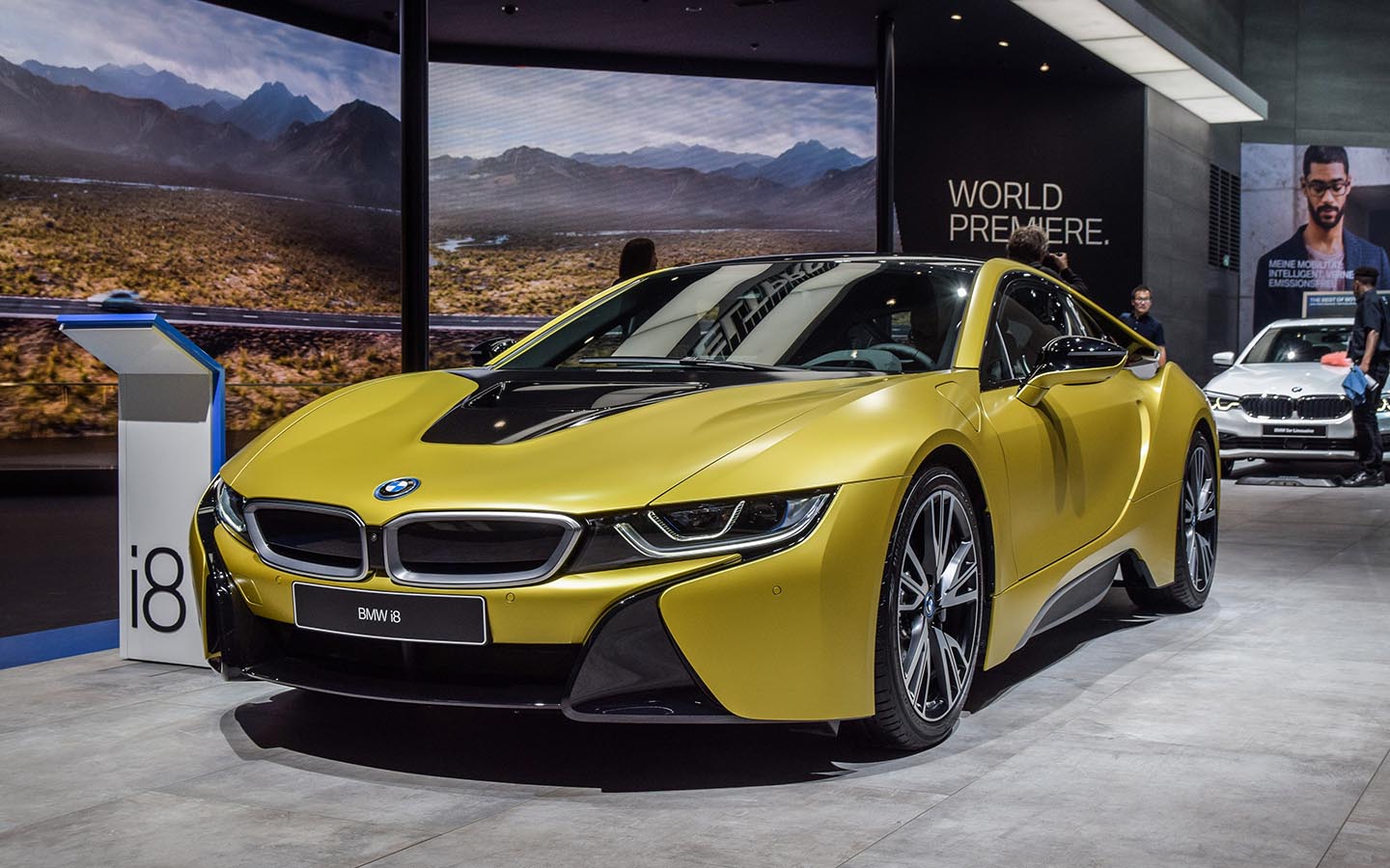 BMW i8 facts premiered as a concept car initially