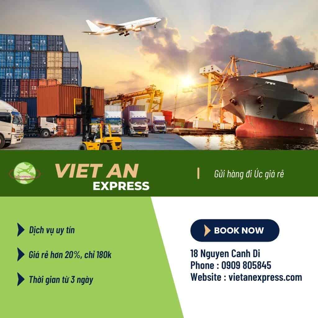 Gửi hàng đi Úc giá rẻ Viet An Express