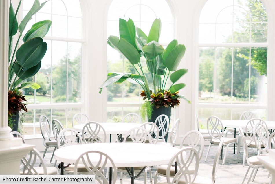 The Conservatory, Huntsville Botanical Garden, family reunion location