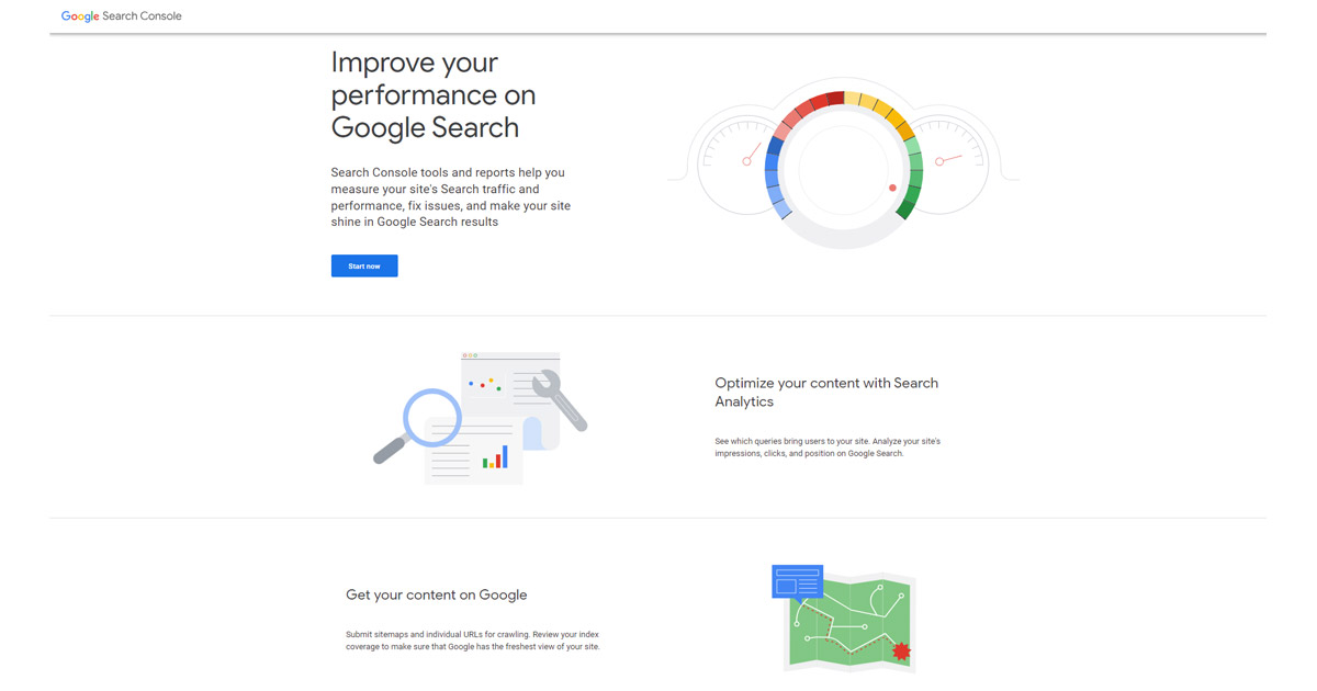 Google search console