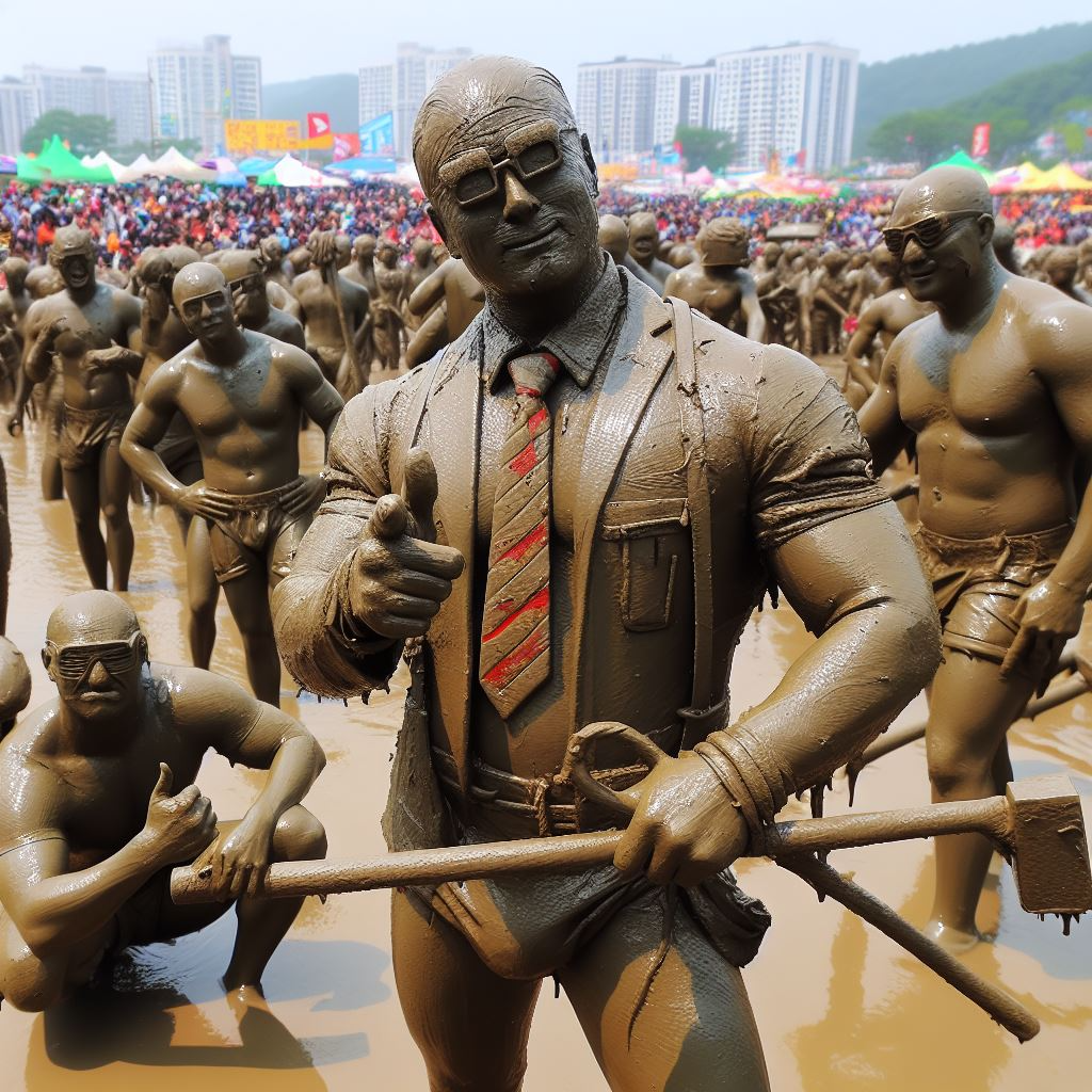 Boryeong Mud Festival (South Korea): Getting Ready to take care of business