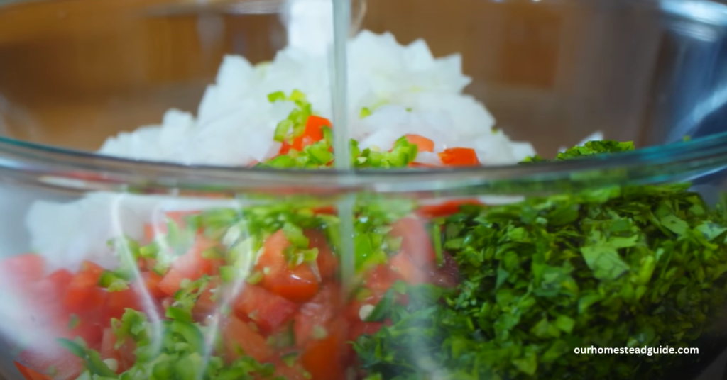 Canning Pico de Gallo Without Vinegar