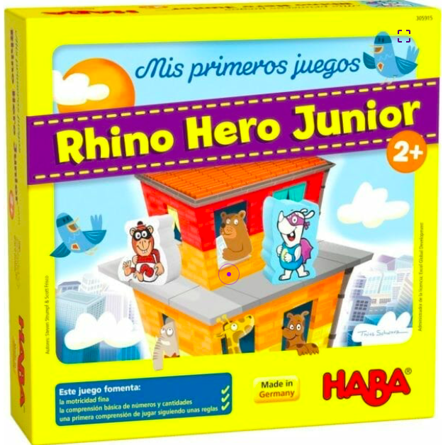Rhino Hero Junior, juego de mesa educativo desde los 2 años
