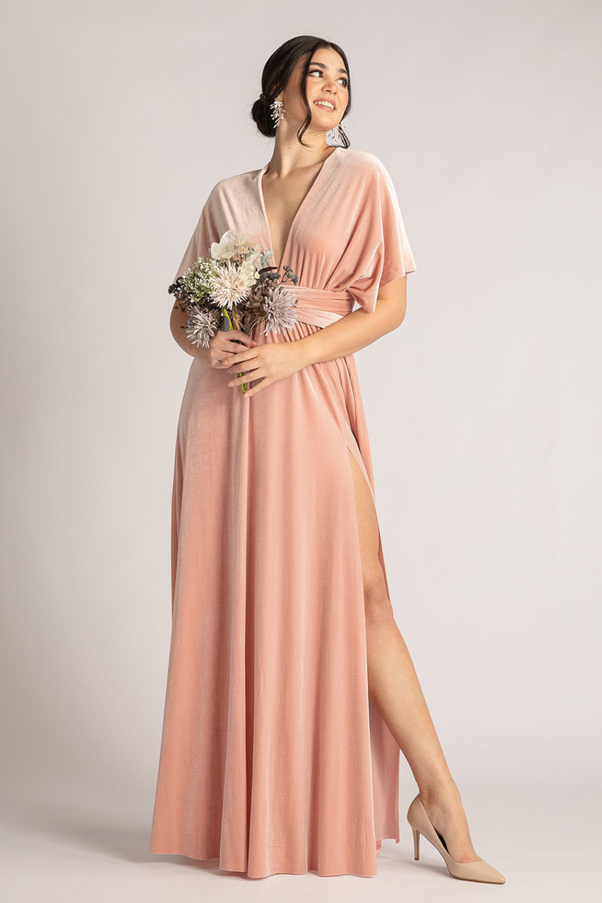 #Blush Bridesmaid Dress