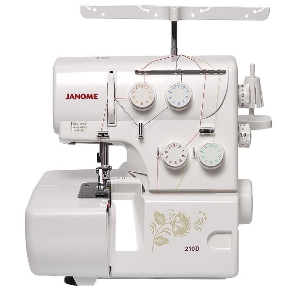 Оверлок Janome 210D - купити в Кропивницькому, Маріуполі, Херсоні. Потужний  оверлок Джаном для дому