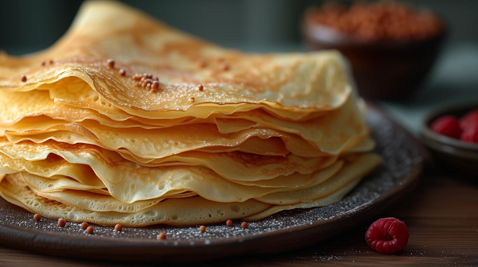 Laccha Paratha with ghee